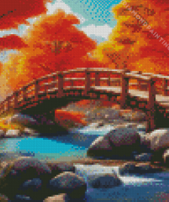 Wooden Bridge Diamond Painting