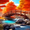 Wooden Bridge Diamond Painting