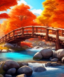 Wooden Bridge Diamond Painting