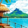 French Bora Bora Diamond Painting