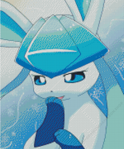 Glaceon Diamond Painting