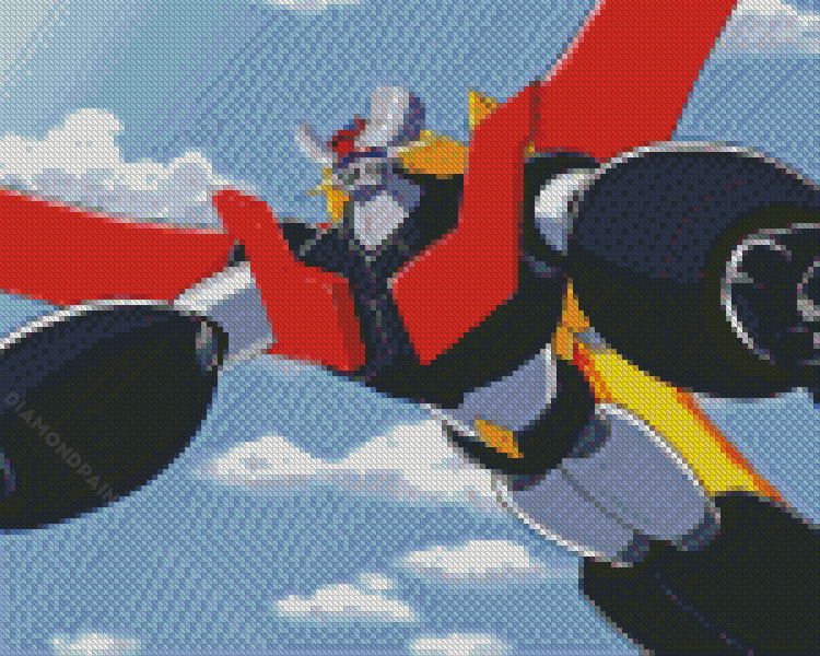 Mazinger Z Diamond Dotz Mazinger Z Diamond Painting