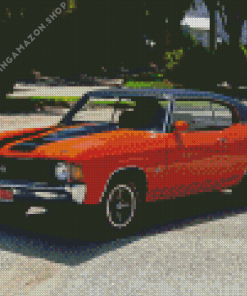 Orange Chevelle Super Diamond Painting