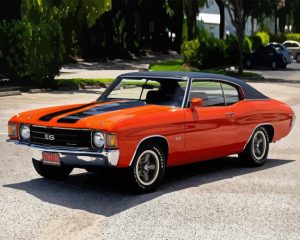 Orange Chevelle Super Diamond Painting