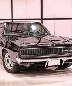 Vintage 69 Charger Diamond Painting