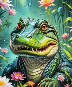 Gator Art Diamond Painting