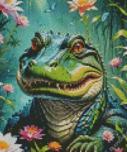 Gator Art Diamond Painting