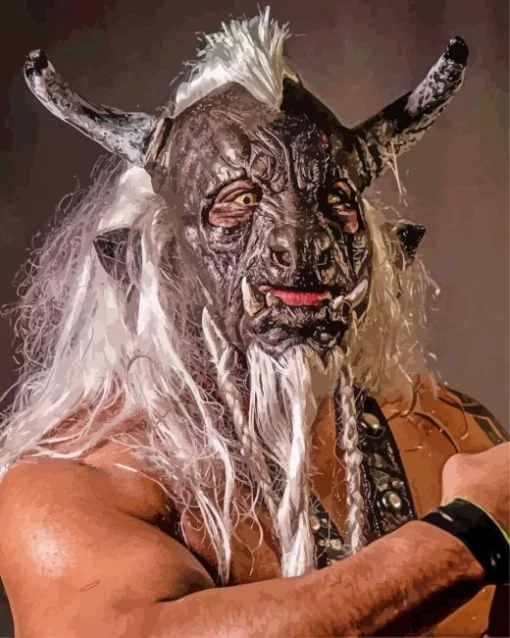Black Taurus Diamond Painting
