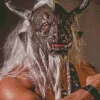 Black Taurus Diamond Painting