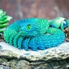 Blue Bush Viper Diamond Painting