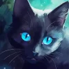 Blue Eyed Cat Diamond Painting