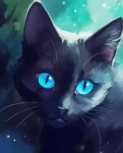 Blue Eyed Cat Diamond Painting