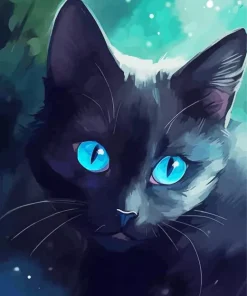 Blue Eyed Cat Diamond Painting