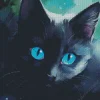 Blue Eyed Cat Diamond Painting