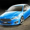 Blue Ford Falcon Diamond Painting