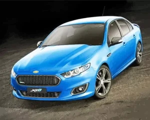 Blue Ford Falcon Diamond Painting