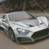 Grey Zenvo TSR Diamond Painting