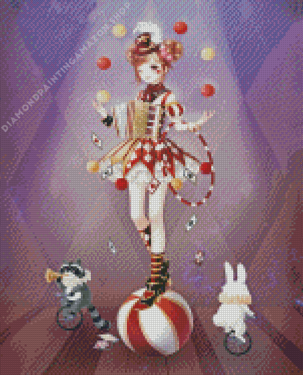 jugglers Diamond Dotz Jugglers Diamond Painting