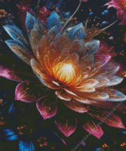 Magical Flowers Diamond Painting
