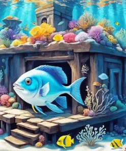 Fish Underwater Diamond Painting