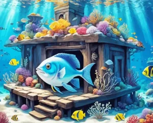 Fish Underwater Diamond Painting