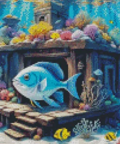 Fish Underwater Diamond Painting