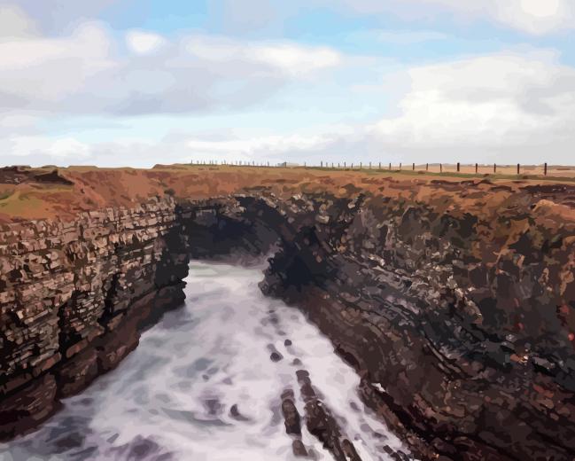 Bridges of Ross Diamond With Numbers Bridges Of Ross Ireland Diamond Painting