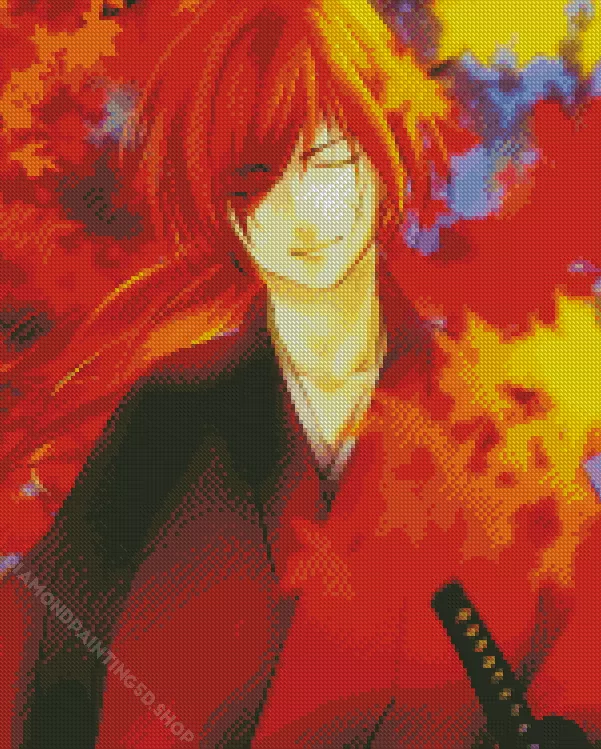 Kenshin Himura Diamond Paints Kenshin Himura Diamond Painting