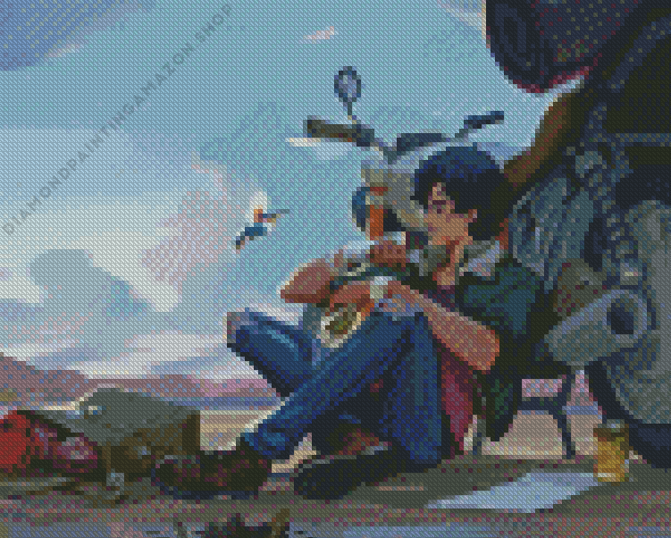 Megalo Box Diamond Dotz Megalo Box Anime Diamond Painting