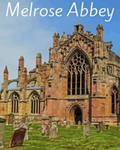 Melrose Abbey Diamond Painting
