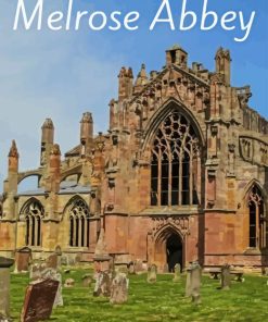 Melrose Abbey Diamond Painting