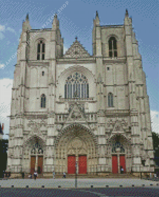Nantes Cathedral Diamond Dotz Epic Nantes Cathedral Diamond Painting