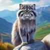 Pallas Cat Diamond Painting