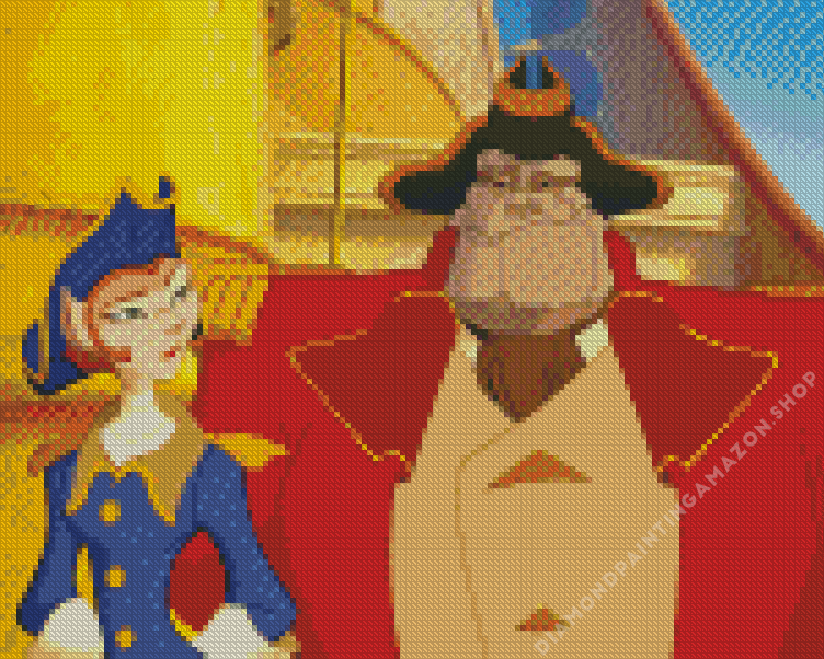 Treasure Planet Amelia And Arrow Diamond Dotz Amelia And Arrow Diamond Painting