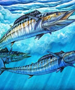 Wahoo Fish Diamond Painting