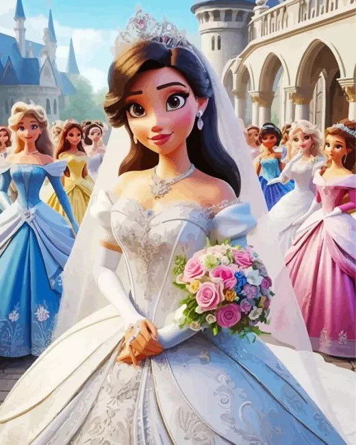 aesthetic disney bride Diamond Paints Disney Bride Diamond Painting