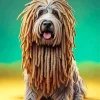Dog With Dreads Diamond Painting