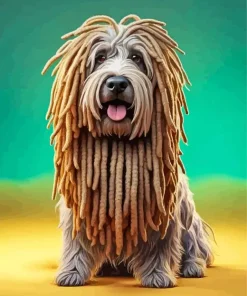 Dog With Dreads Diamond Painting