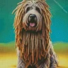 Dog With Dreads Diamond Painting