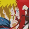 Minato And Kushina Diamond Painting
