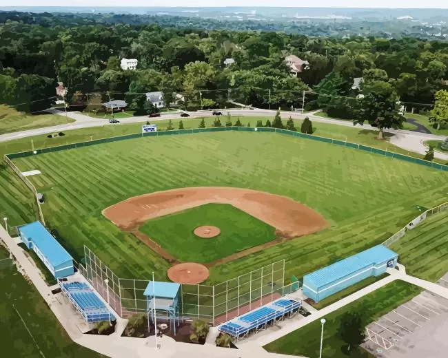 baseball field Diamond Paints Baseball Field Diamond Painting