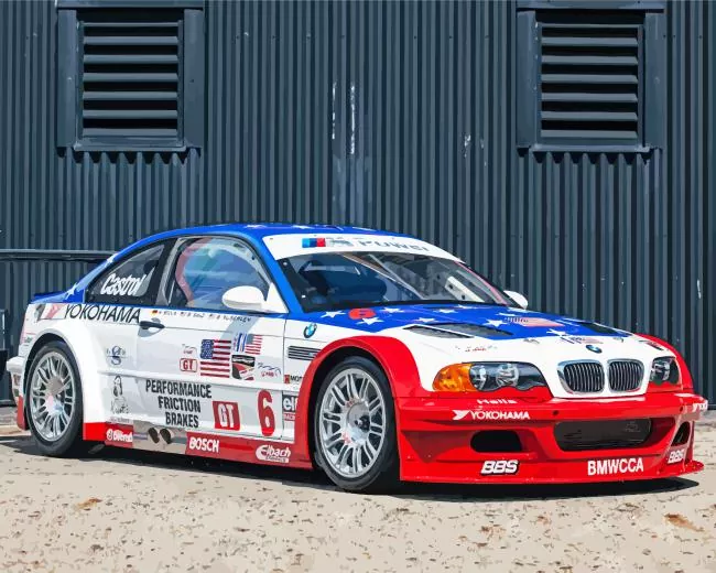 bmw race car Diamond Paintings Bmw Race Car Diamond Painting