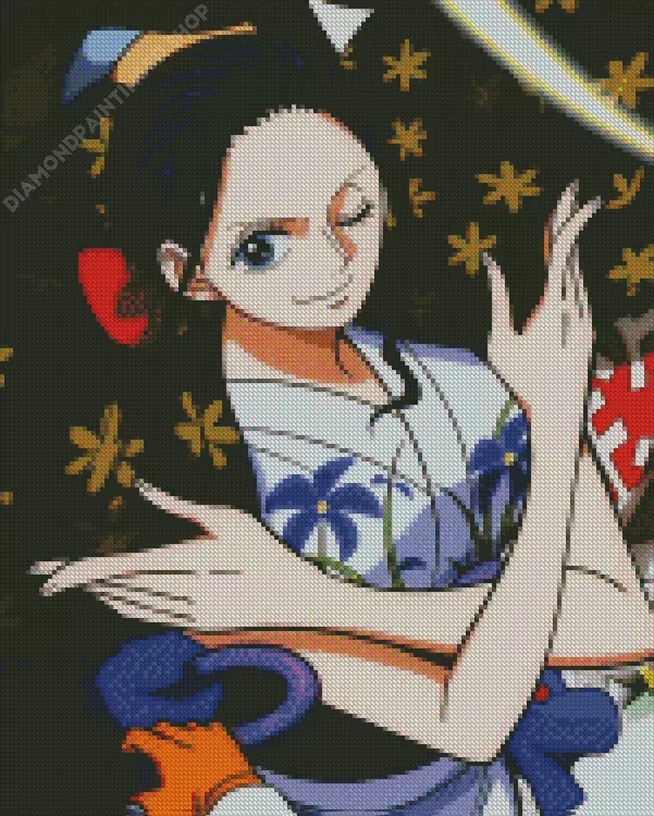 boa hancock Diamond By Numbers Boa Hancock Diamond Painting