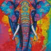 Bohemian Elephant Diamond Painting