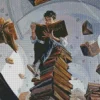 Bookish Man Diamond Painting