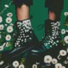 Boots With Daisies Diamond Painting