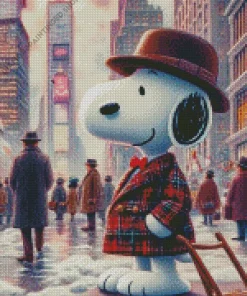 Classy Snoopy Diamond Painting
