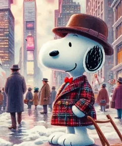 Classy Snoopy Diamond Painting
