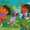 Cool Diego Dora Diamond Painting