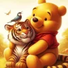 Cute Winnie The Pooh Diamond Painting